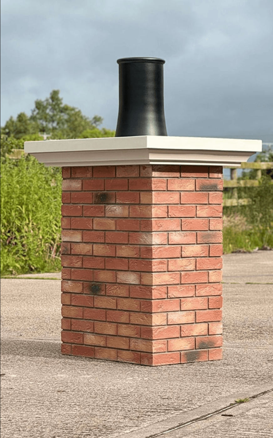 Chimneys supplied and fitted by Glen Canopies